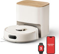 SwitchBot, Saugroboter, 9.85 cm, K11+ Pro mit Wischfunktion, 12.000 Pa, ultraflach, LiDAR Navigation, Doppeltes Anti-Verwicklung für Tierhaare