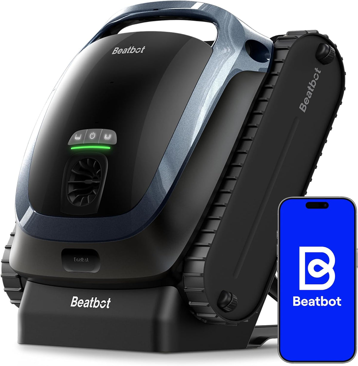 Beatbot, Poolroboter, AquaSense 2, Oberflächen-Parkfunktion, Mitternachtblau