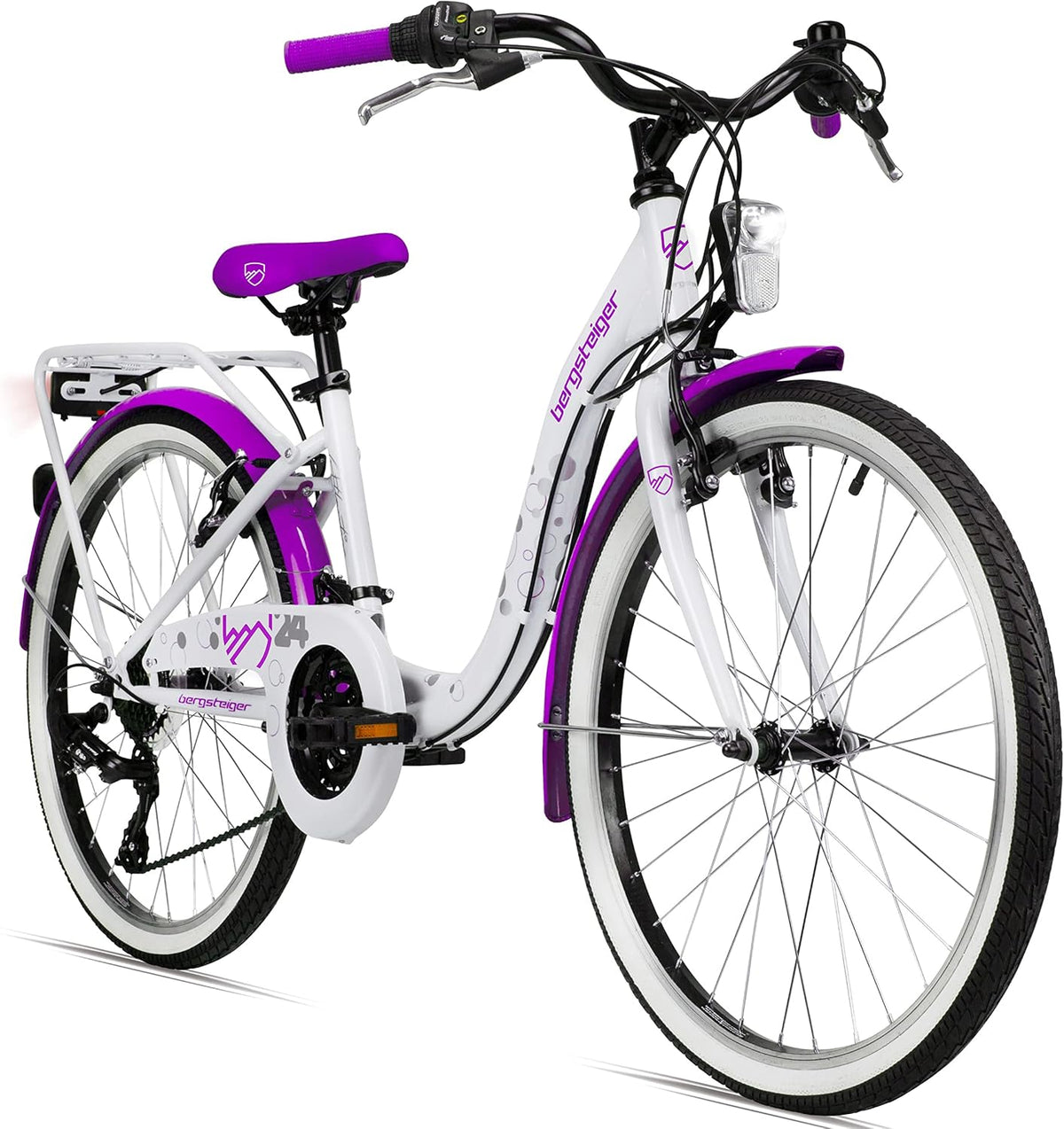 Bergsteiger, Fahrrad, 24 Zoll, Bike, Atlantis 20/ Kinder Citybike 6/18 Gang StVZO