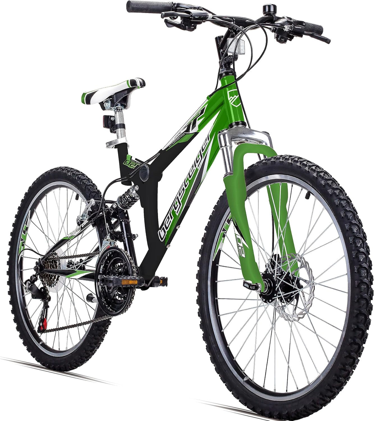 Bergsteiger, Mountainbike, 24 Zoll, Montreal 20/ Kinderfahrrad Fully 6/18 Gang