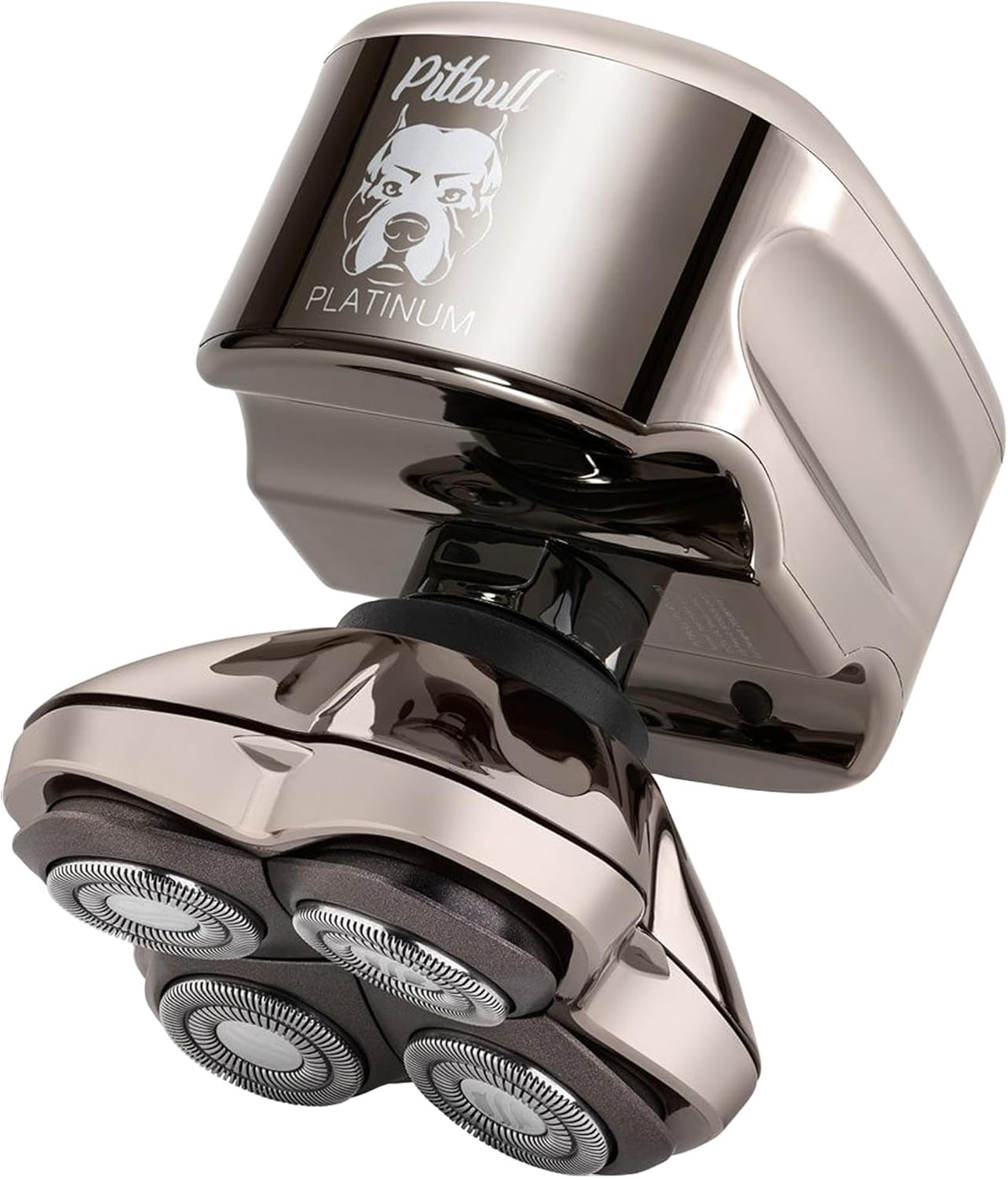 Skull Shaver, Elektrorasierer, Pitbull Platinum Pro - für Herren - Kabellos, Wiederaufladbar, Nass & Trocken