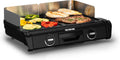 Tefal, Elektrische Tischgrills, BBQ Family Elektrischer Tischgrill, 2 getrennte Grillflächen, 2 Thermostate, spülmaschinengeeignet