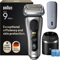 Braun, Folienrasierer, Series 9 Pro+ Rasierer Herren, Elektrorasierer mit 5 Pro Rasierelementen, Langhaarschneider & Reinigungsstation