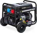 HYUNDAI, Powerstation, 230V, 400V, Benzin Stromgenerator HY8500LEK-T, Stromerzeuger mit &, max. Leistung 10.3kVA
