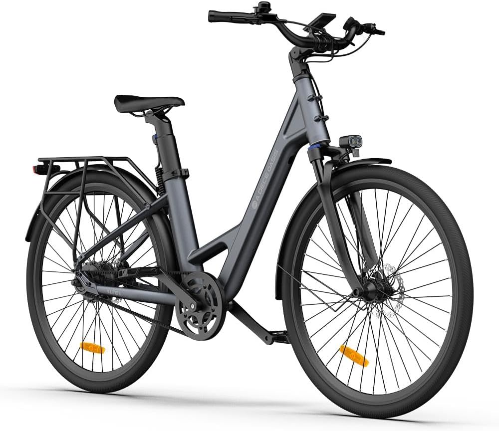 A Dece Oasis, E-Bike, 345,00 Wh, 28 Zoll, ADO Air 28 Elektrofahrrad, Pedelec Riemenantrieb, Momenten-Sensor, 1 Gang