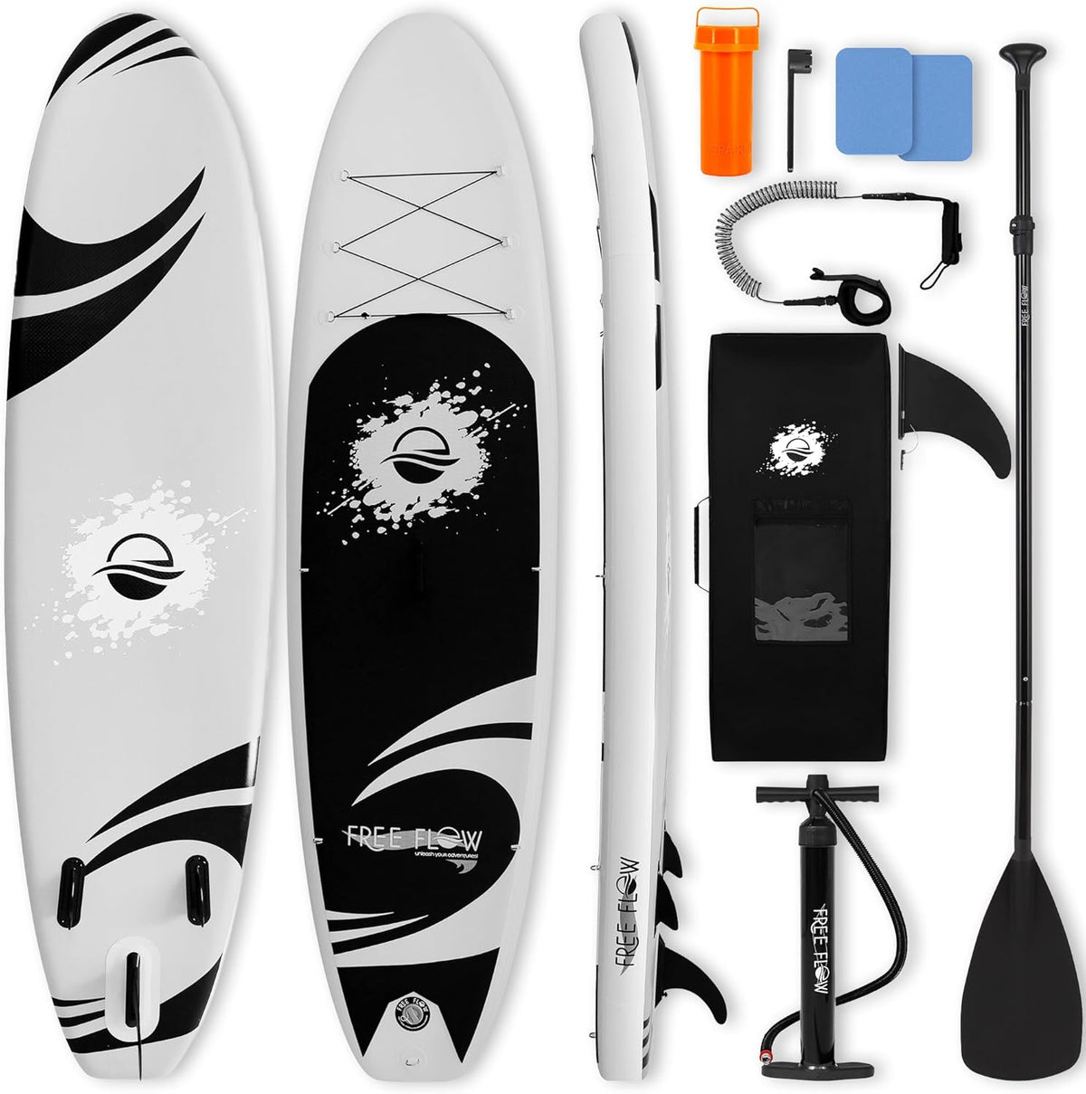 SereneLife, SUP-Board, Aufblasbares SUP Stand Up Paddle Board