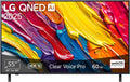 LG, Fernseher, 55 Zoll, 139 cm, 55QNED82A6B TV 4K QNED AI TV (α7 Gen8 4K AI Prozessor, webOS 25, 60Hz) [Modelljahr 2025]