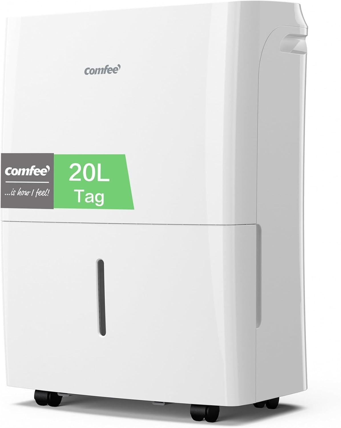 Comfee, Luftentfeuchter, 100m, 20L, 40m, MDDF-20DEN7, /24h, Raumgröße ca. ³( ²), APP-fähig WLAN-Steuerung