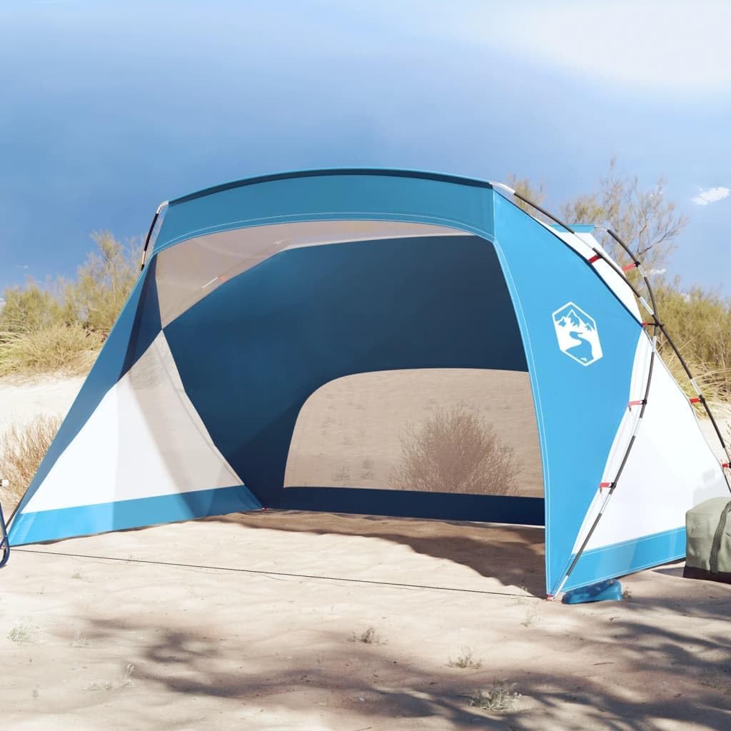 Sanxg, Strandmuschel, 148 cm, Azurblau, Sportartikel Artikel-Strandzelt 274x178x170/ 185T Polyester