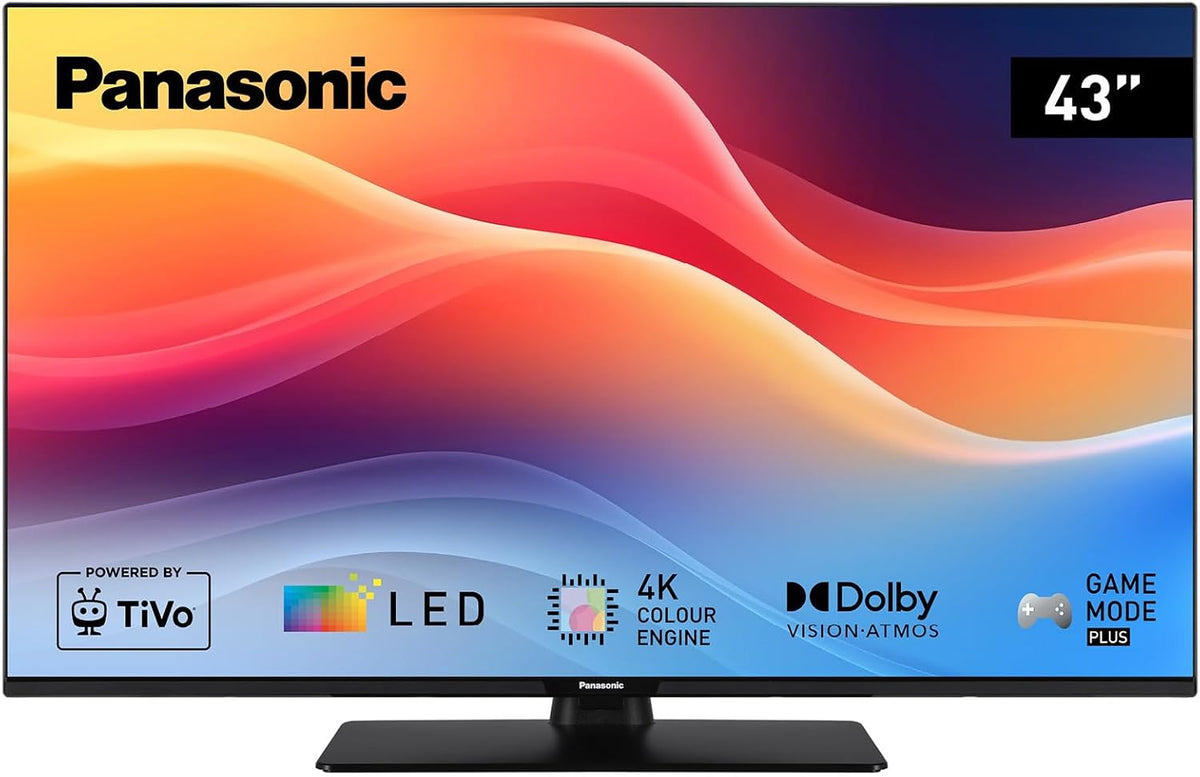 Panasonic, Fernseher, 43 Zoll, Smart TV, TB-43W61AEZ, W61 Serie, 4K Ultra HD LED Smart TV, 2025, TiVo, Dolby Vision & Atmos