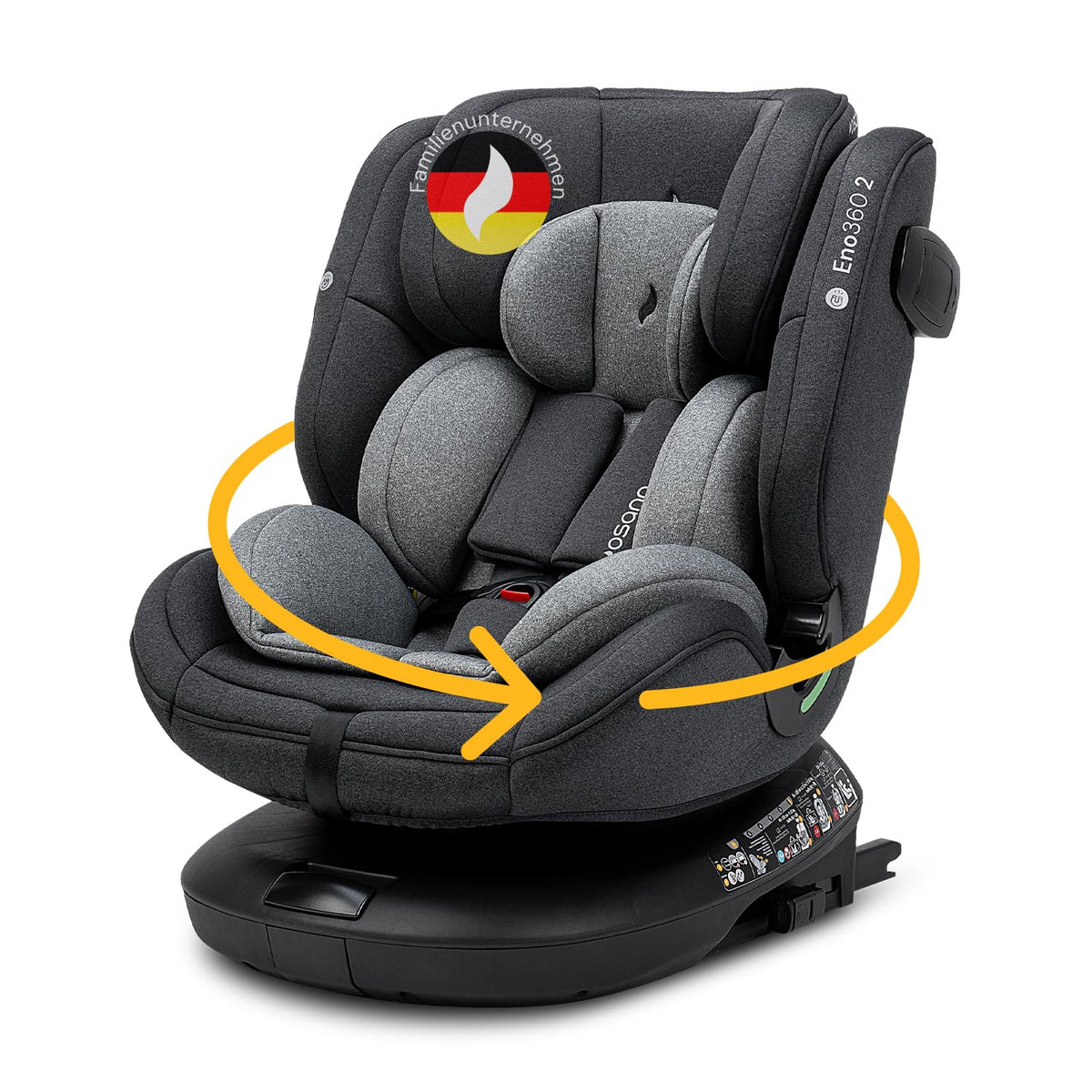 Osann, Kindersitz, Eno360 2 Reboarder 360 drehbar mit Isofix, ab 1 Jahr