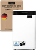 Comedes, Luftentfeuchter, 25 Liter, 100m, 230m, Demecto 30 eco, Bautrockner (max./24h) Geeignet für alle Räume und Keller
