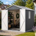 Gerätehaus, Luscriate, 185x182x191 cm, 185x182cm, Gartenhaus Metall