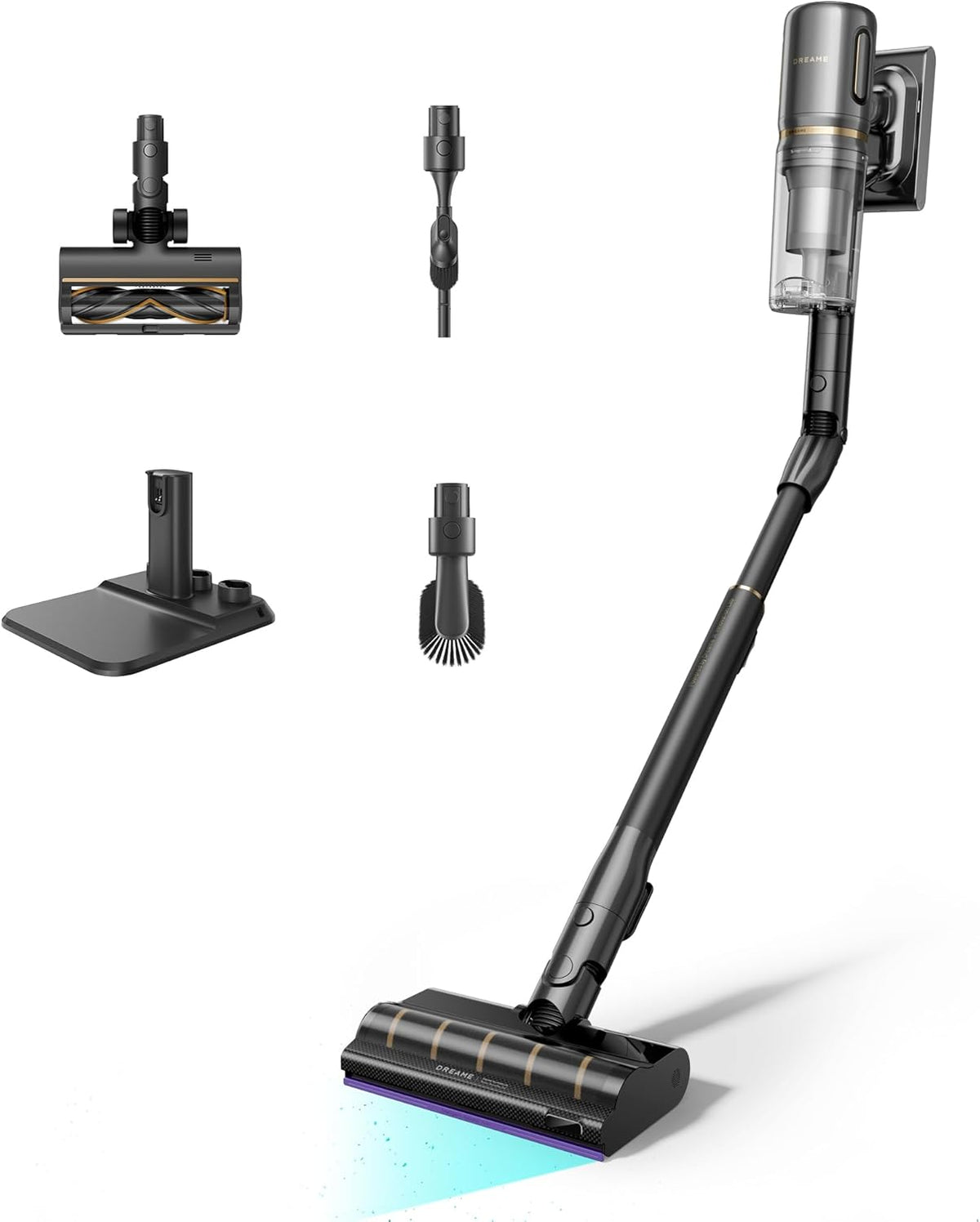 dreame, Stabstaubsauger, 0 mm, V20 Pro-A Akku Staubsauger, Kantenreinigung, 24000Pa/210AW