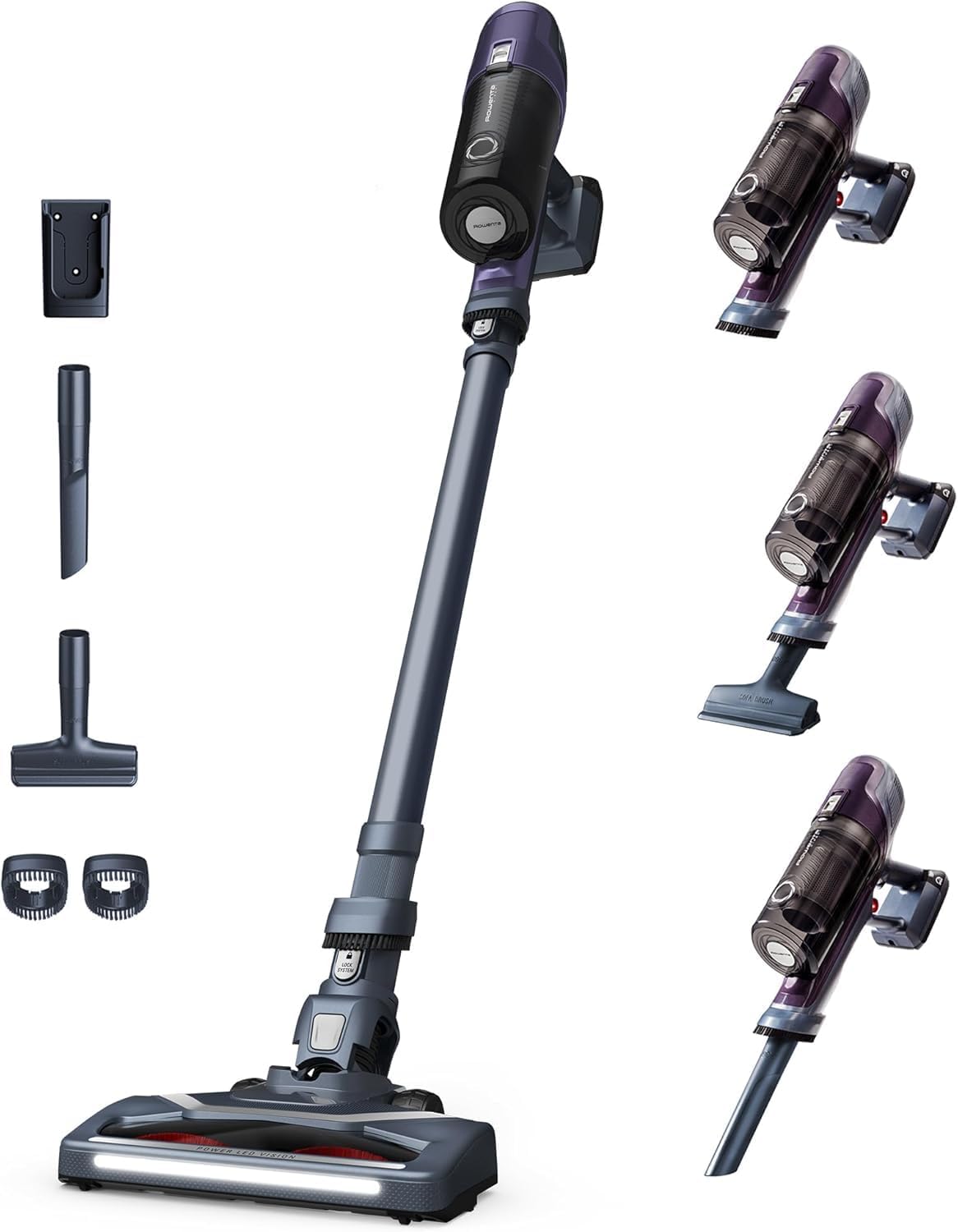 Rowenta, Stabstaubsauger, 100 W, X-Pert 6.60 Essential Akkustaubsauger, Leistung, 45 Min Laufzeit, kabellos & beutellos
