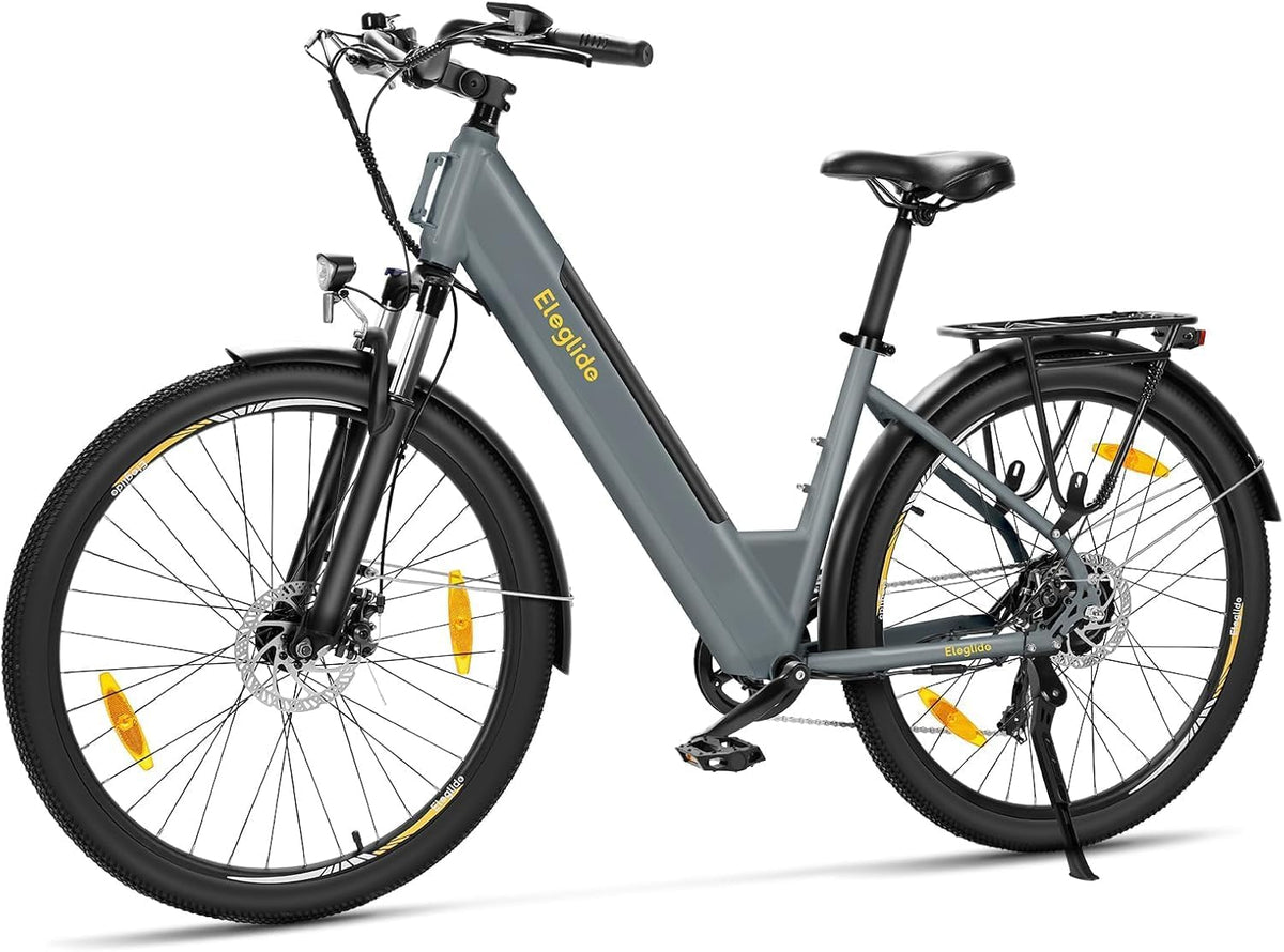 Eleglide, E-Bike, 13Ah, 250W, 36V, Trekking, T1 Step-Thru Elektrofahrrad 27.5'' Trekkingrad E-Citybike, Motor, 7 Gänge E Bike