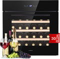 Klarstein, Getränkekühlschrank, Weinkühlschrank, 1 Zonen Klein, Kleiner Weinschrank, Wein-Kühlschrank Klein mit Glastür