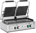 Royal Catering, Elektrogrill, 3.600 W, RCPKG-3600-M Doppel-Kontaktgrill geriffelt + glatt