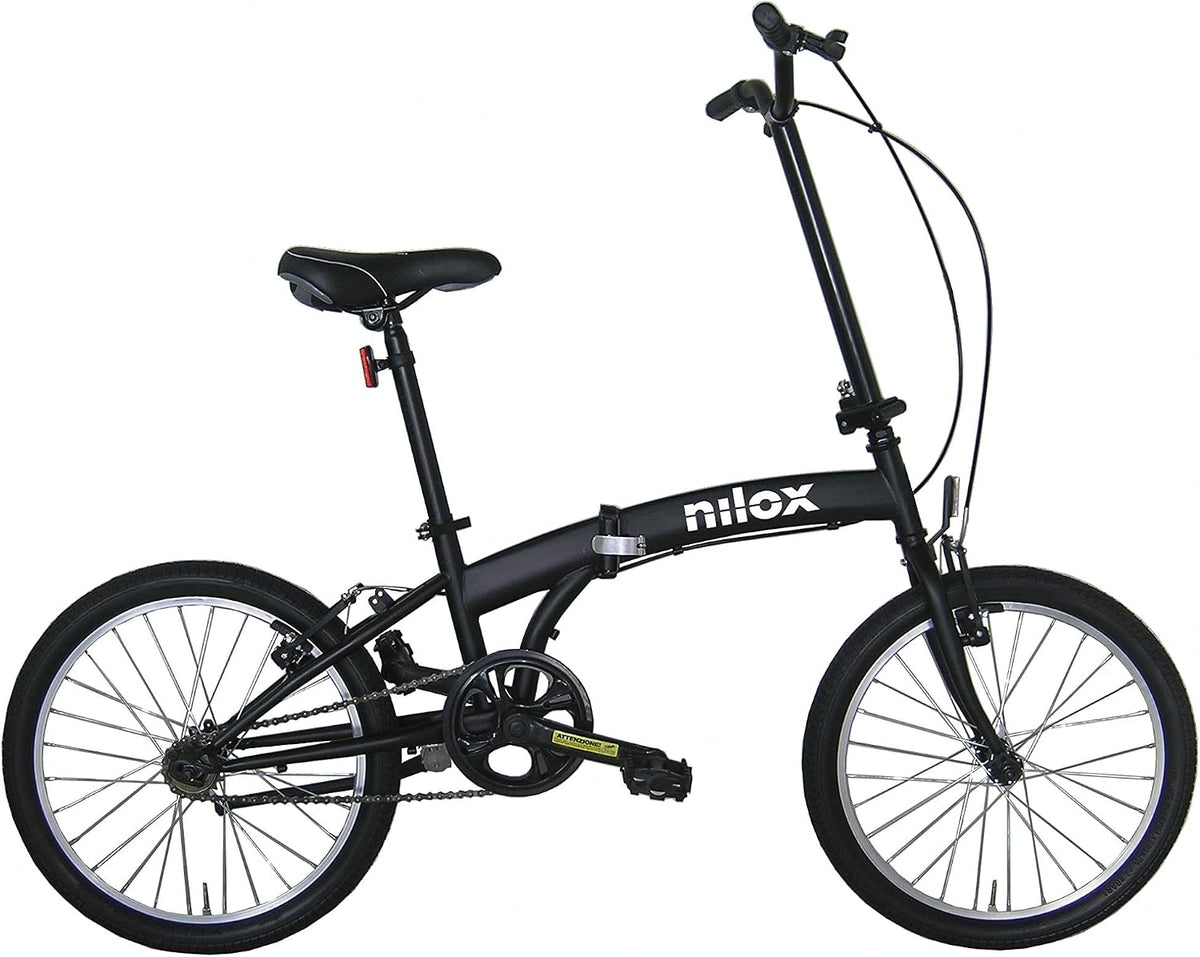Nilox, Fahrrad, 12 kg, Bike, Bike X0 - Klapprad - Einfach zu Transportieren - Modernes, Gewicht - Mit 20' Alufelgen
