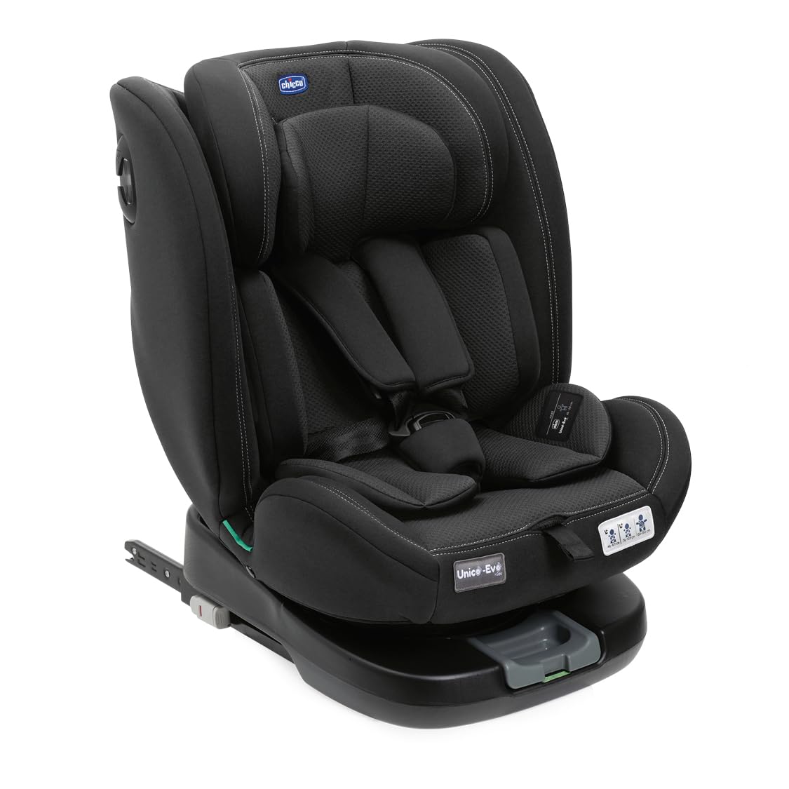 Chicco, Kindersitz, 150 cm, 36 Kg, Unico Evo I-Size, für Kinder von 40 bis, homologiert ECE R129/03, Isofix 360° drehbar und neigbar