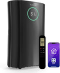 Klarstein, Luftentfeuchter, 24L, 36m, DryFy ProConnect - Wi-Fi App Steuerung, 24h Timer, 4L Tank, Aktivkohlefilter