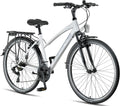 Licorne Bike, Fahrrad, Bike, Premium Trekking in 28' für Herren Jungen Mädchen Damen 21