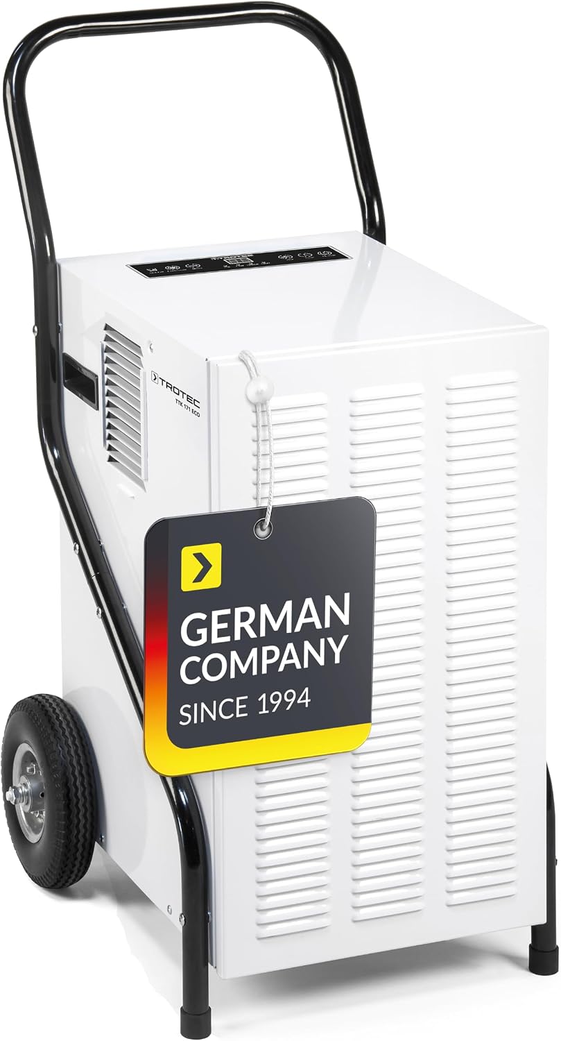 TROTEC, Luftentfeuchter, 52 L, 90 m, TTK 171 ECO, Leistung /Tag, Fläche ²