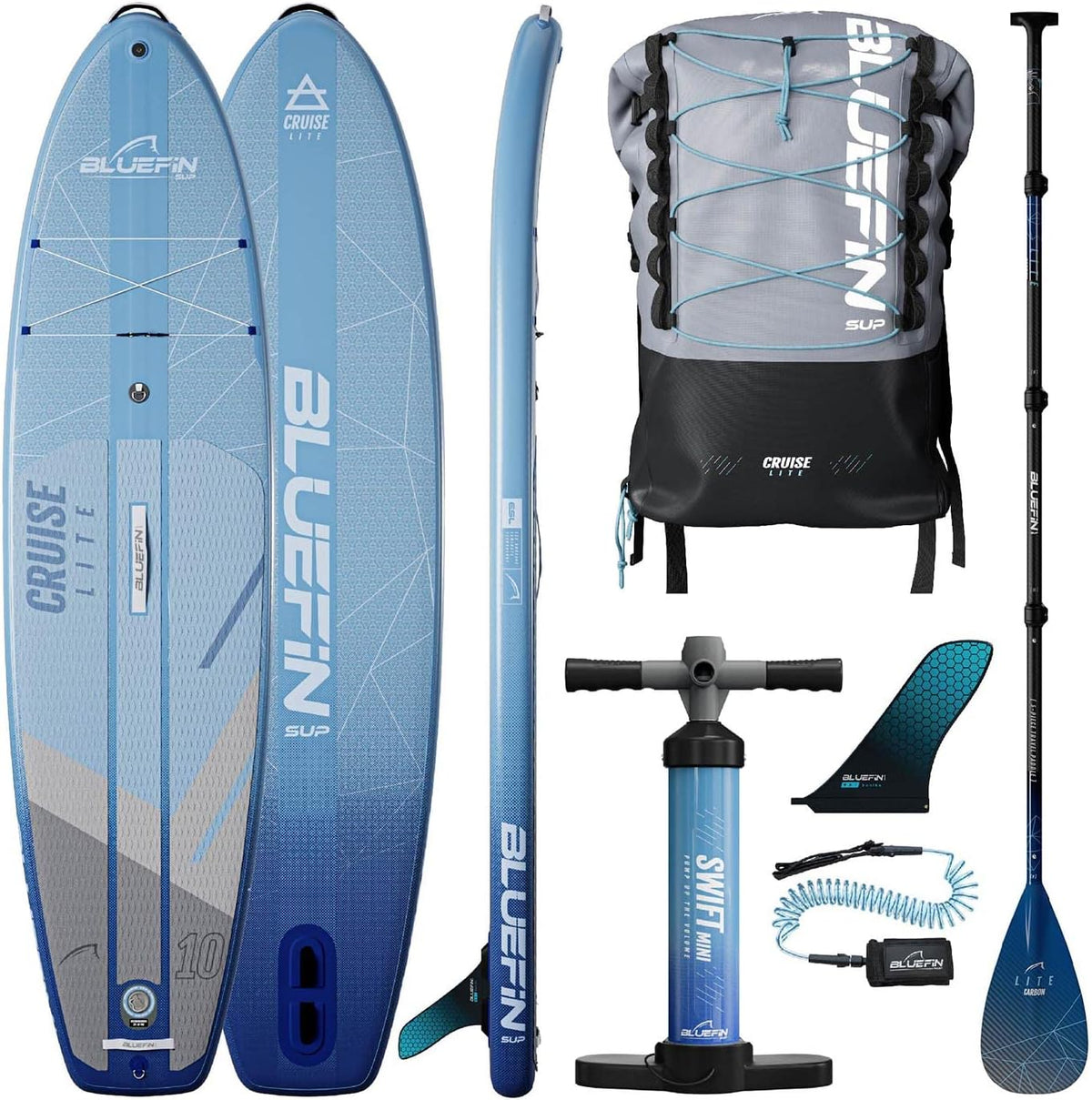 Bluefin SUP, SUP-Board, Paddleboard, Cruise Lite Paddleboard Kit
