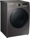 Samsung, Waschtrockner, 5 kg, WD8ETA049BX/EG, 1400 U/min, Ecobubble, AirWash, Hygiene-Dampfprogramm, Inox