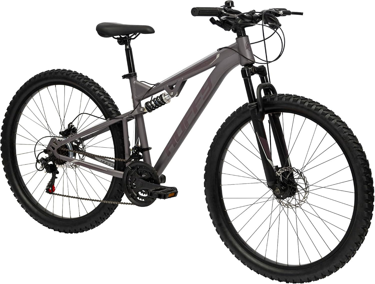 Huffy, Mountainbike, Grau, Marker Mountain Bike 27, 5' - 21-Gang Shimano