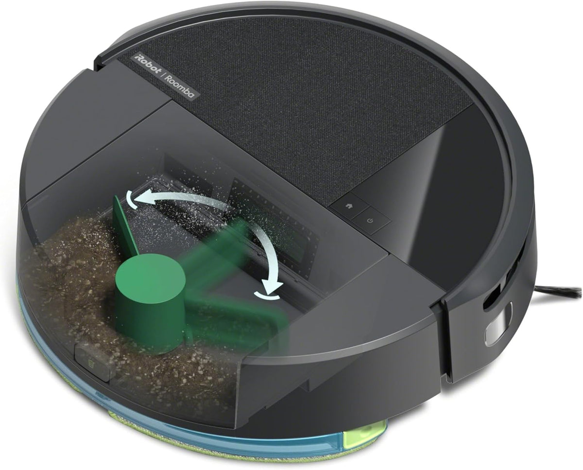 iRobot, Saugroboter, Roomba 205 DustCompactor Combo, Automatische Staubverdichtung im Roboter, kein Entleeren für 60 Tage