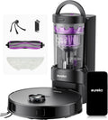 EUREKA, Saugroboter, E20 Evo Plus mit Wischfunktion Absaugstation beutelloser, 10000 Pa, Saug Wischroboter mit Selbstentleerung