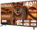 CRUA, Fernseher, Smart TV, VIDAA Smart TV, 101(40 Inch) TV, 1920x1080P Full HD TV