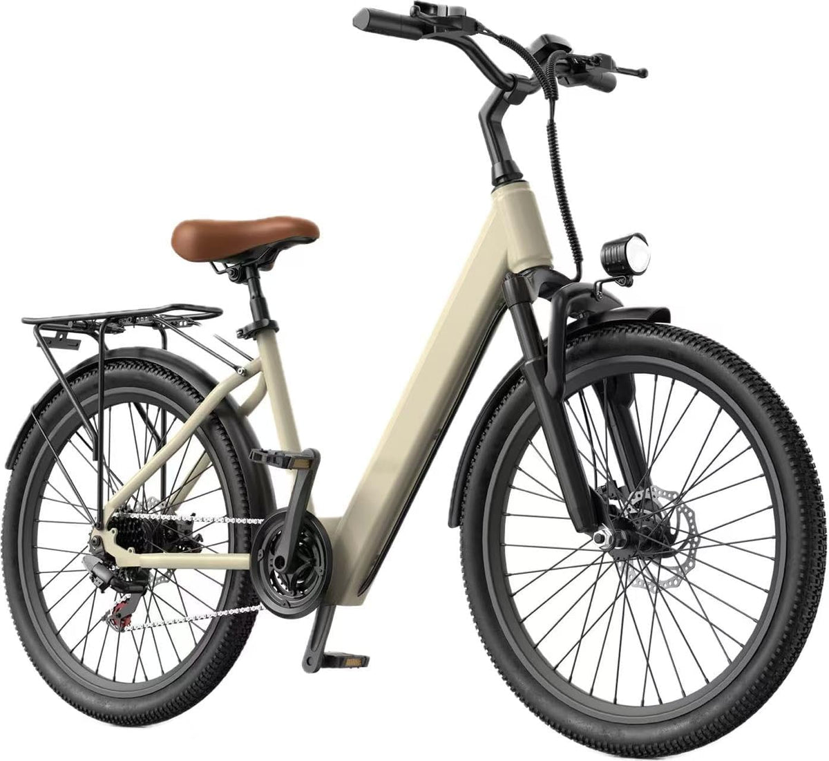 Eleglide, E-Bike, 24 Zoll, 150 kg, 250 W, 13 Ah, Elektrofahrrad, Motor, E-Cityrad 7 Gänge, für Erwachsene mit Akku 36 V