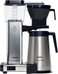 Moccamaster, Kaffeemaschine, 1.25L, KBGT, Filter, Thermoskanne, Polished Silver