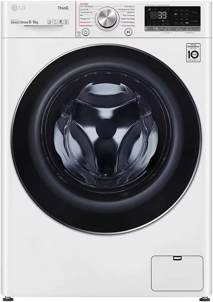LG, Waschtrockner, Electronics V7WD96H1A mit AI DD