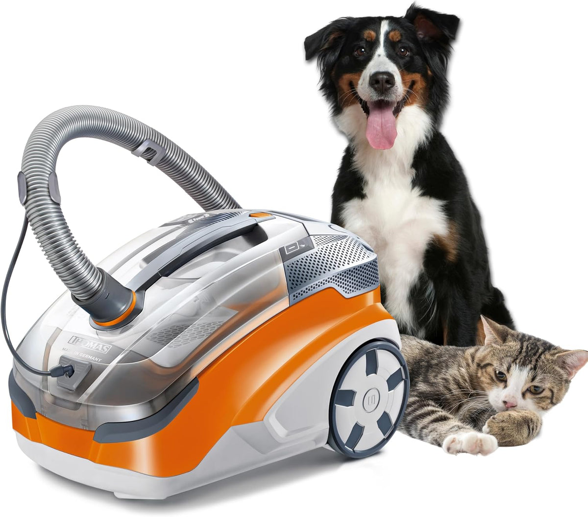 THOMAS, Staubsauger, 1700 W, Aqua+ PET & Family Tierhaar, beutellos