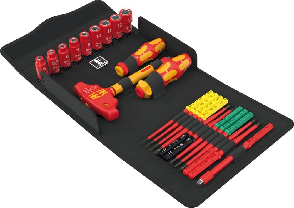 Wera, Multifunktionswerkzeuge, 05006632001 Kraftform Kompakt VDE 24 Allrounder Set 1, 25-teilig