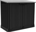 Keter, Gerätehaus, 132 x 71.5 x 113.5 cm, 880l, Store it Out Nova Gartenschuppen aus Kunststoff, Außenmaße:, Fassungsvermögen
