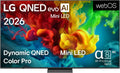 LG, Fernseher, 65 Zoll, 165 cm, 65QNED83B6A TV 4K QNED evo Mini LED AI TV