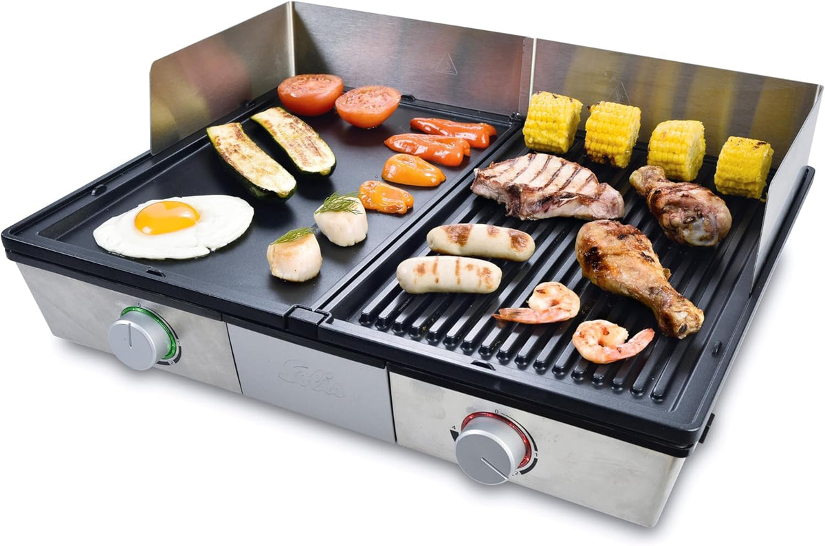 Solis, Elektrogrill, Deli Grill Elektrischer Grill, Edelstahl