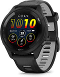 Garmin, Running GPS-Geräte, 46 mm, Forerunner 265, GPS-Laufuhr, Schwarz