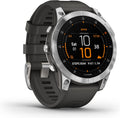 Garmin, Fitness-Tracker, EPIX, GPS-Multisport-Smartwatch mit brillantem 1, 3' AMOLED-Display und Touch-/Tastenbedienung. TOPO-Karten