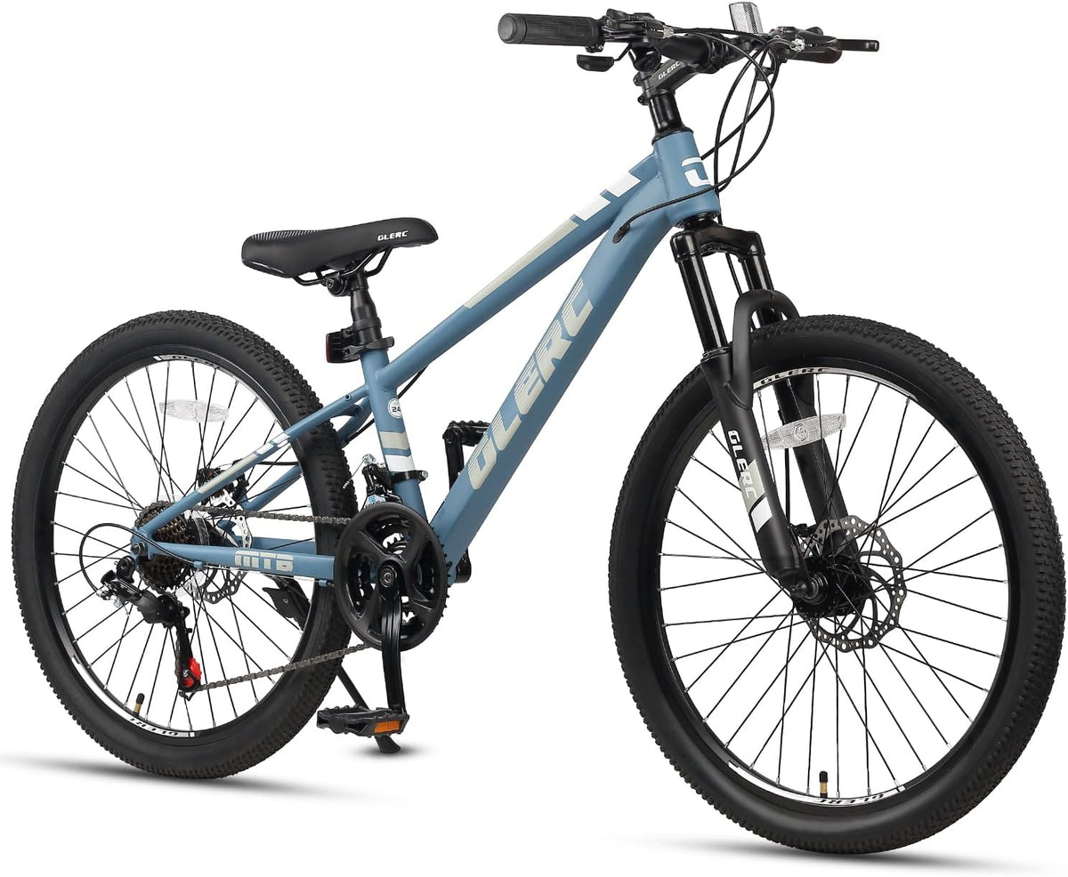 Glerc, Mountainbike, 24 Zoll, Skyline 20- Kinder für Jungen & Mädchen, Kinderfahrrad für 6-18 Jahre alte Teenager