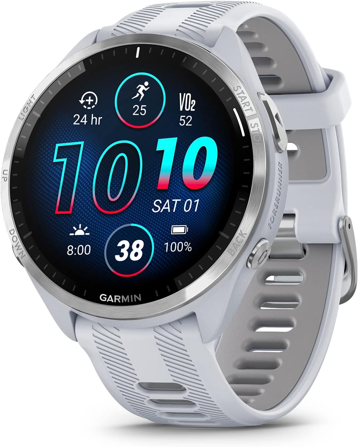 Garmin, Smartwatch, Forerunner® 965 zum Laufen, mit farbigem AMOLED-Display, Trainings- und Erholungsmessungen