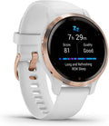 Garmin, Fitness-Tracker, Venu 2S, schlanke GPS-Fitness-Smartwatch mit ultrascharfem 1, 1' AMOLED-Touchdisplay, Gesundheitsfunktionen