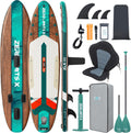 ZLX, SUP-Board, 320cm, SUP Board mit Sitz Tragbar Stand up Paddling Board Stabil, Anti-Rutsch Deck