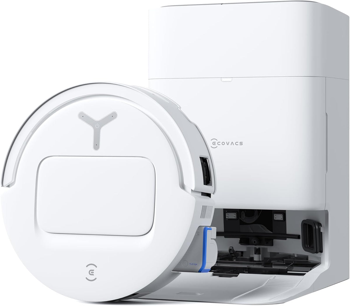 ECOVACS, Saugroboter, DEEBOT T80 Omni mit Wischfunktion, 18.000 Pa, OZMO Roller Wischwalze mit kontinuierlicher