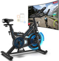 Wenoker, Fahrrad, 160KG, Bike, Heimtrainer mit App, Leises Ergometer Hometrainer mit Magnetwiderstand