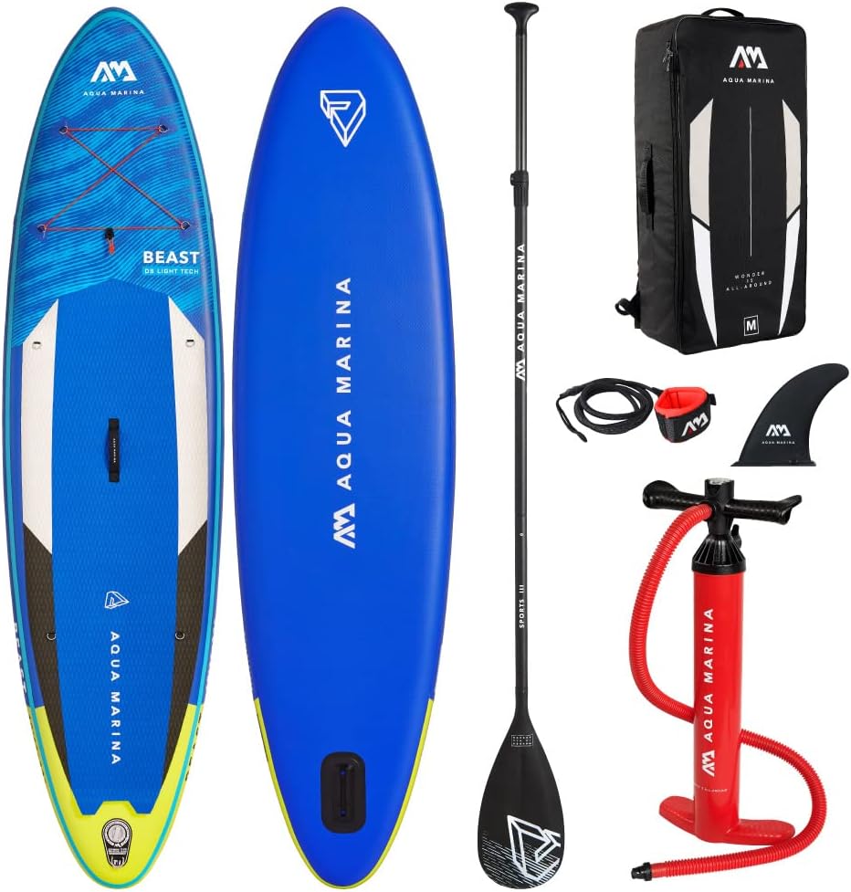 Aqua Marina, SUP-Board, 15 cm, 3.2m, 15cm, AM Unisex Adult - All-around Isup, Blau, 320 x 81 EU